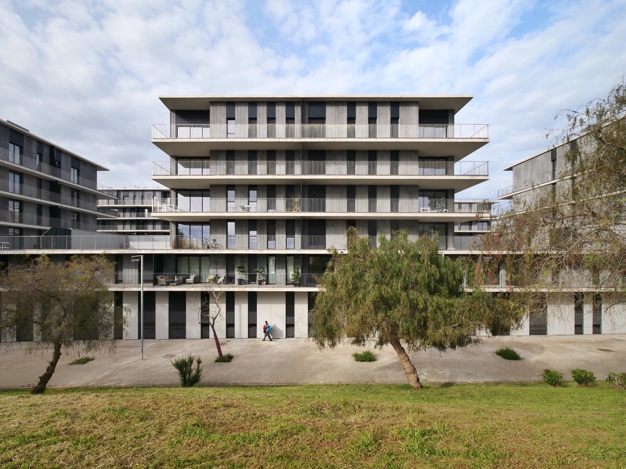 Vista frontal proyecto Marina Living